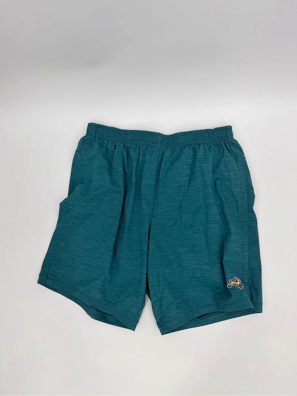 Tracksmith Session Shorts Mens S Heathered Teal 7in Lined gorpcore